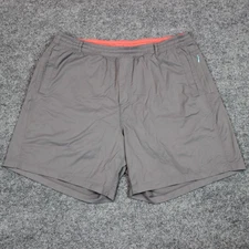 Bird Dogs Shorts Men's 3XL Gray Boomstick Athleisure Lined Performance Nylon