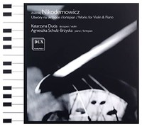Nikodemowicz / Duda - Works For Violin Piano - Cd - G3Z
