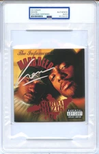 Havoc Signed Autographed CD Cover “Murda Muzik” Mobb Deep PSA/DNA Authenticated
