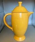 (1936-1945) Homer Laughlin Fiestaware Large Yellow Coffee Pot