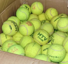 50  GEBRAUCHTE TENNISBÄLLE + 4St. !BONUS! Sc...