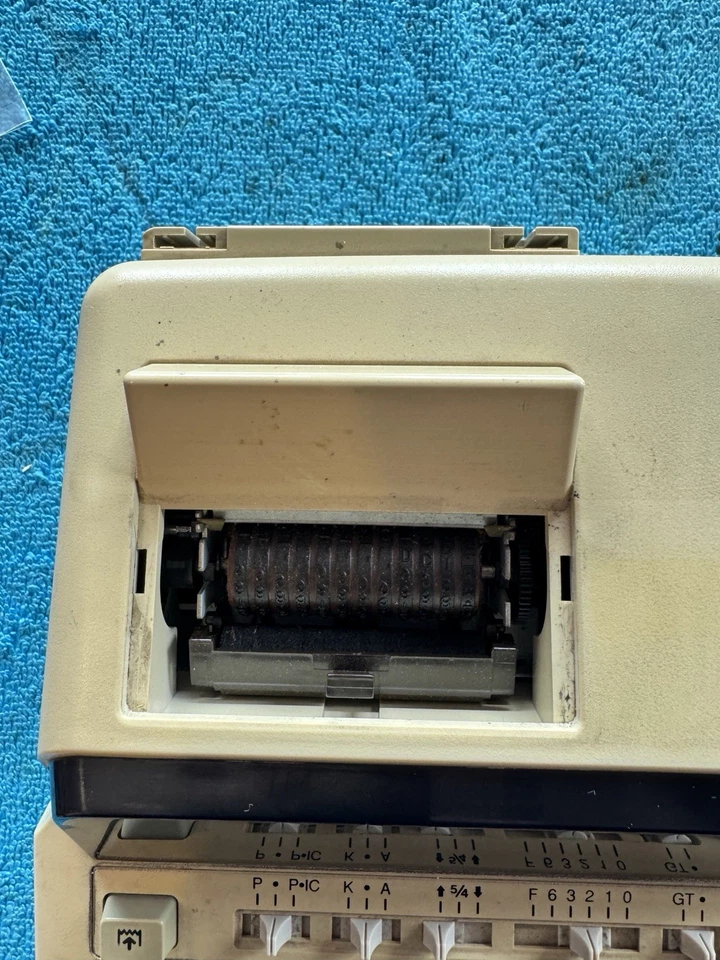 Sharp EL1607R Electronic Printing Calculator Vintage Working Prop Retro Pa - Image 3 of 4