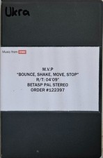 M.V.P. - BOUNCE, SHAKE, MOVE, STOP - PROMO, Betacam SP, PAL, Stereo