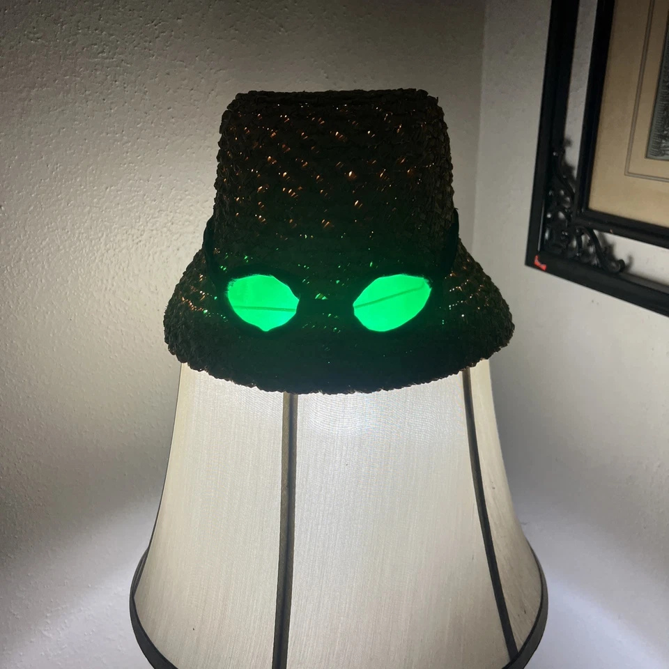 Joyce Creations Of California Strawhat con Buult In Shades, años 50 Foto 3 de 4