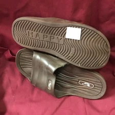New Youth Easy USA Brown Slides Size 6