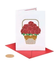 Papyrus Judith Leiber Jeweled Card Blank Inside 