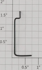 American Flyer PA8921-R Northern Right Front Tender Handrail