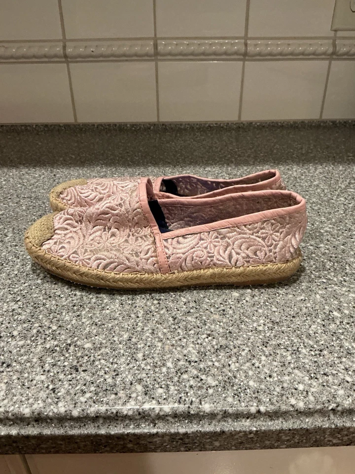 Zapatillas Vintage by Jeffrey Campbell Bordadas Rosa Talla 8 Foto 4 de 4