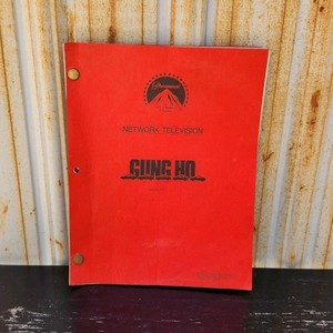 Paramount Network "Gung Ho" Pilot Episode Final Shooting Script, 1986 TV Show