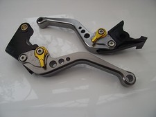 Honda CB1100 X11 (99-02), CNC levers set short titanium & gold adjuster FXX/H626