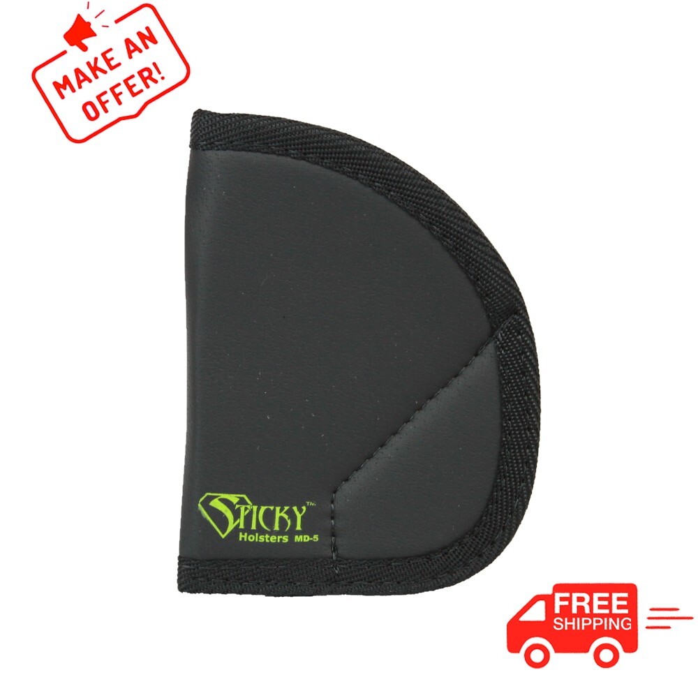 Sticky Holsters MD-5 Medium Holster for J-Frame revolvers to 2.25 inch barrel