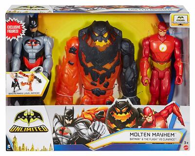 Batman Unlimited Molten Mayhem Batman & The Flash Vs. Clayface