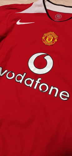 maglia Cristiano Ronaldo manchester united 2004 2005 Vodafone signed jersey - Foto 8 di 12