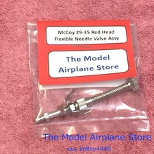 McCoy 29 35 Red Head Flexible Type Needle Valve Assembly Model Airplane Engine