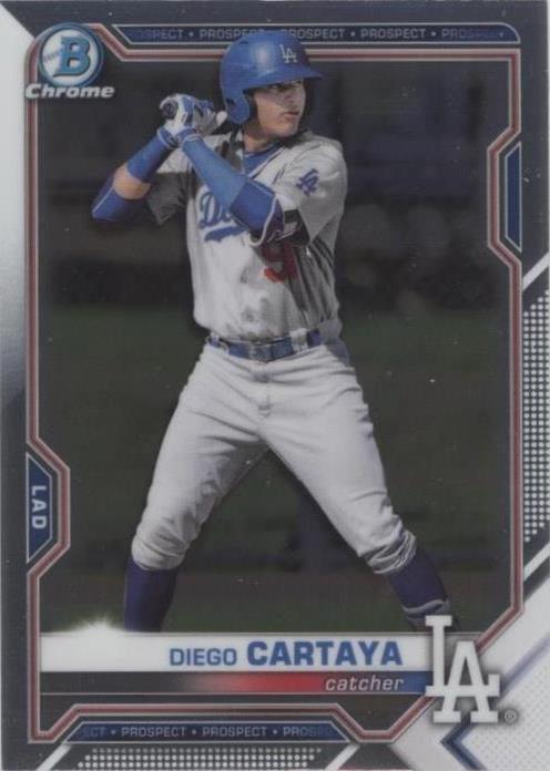 2021 Bowman Draft - Diego Cartaya #BDC-155 - 1 of 1