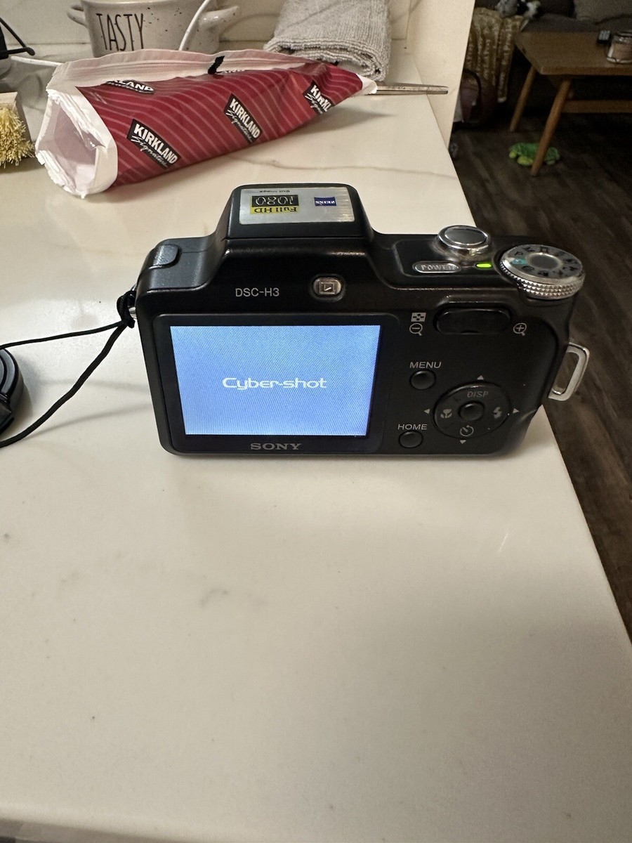 Sony Cyber-shot DSC-H3 8.1MP Digital Camera - Black 27242713390| eBay