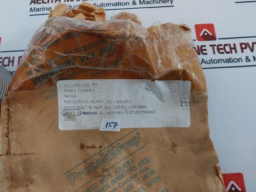 Mitsubishi N23-125-0026-1 High Pressure Turbine Bolt MS28-2 152-000-009 - Picture 11 of 12