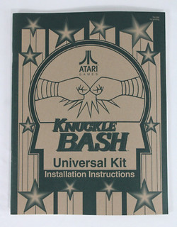 Atari Knuckle Bash Universal Kit Installation Instruction Manual