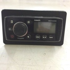 Fusion MS-RA205 Radio panel Black Backing plate to cover larger holes NO RADIO 