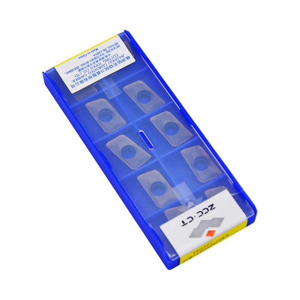 ZCC-CT APMT160408PDER YBG302 CNC Carbide Inserts 10pcs for Steel Stainless Steel - Image 2 of 4