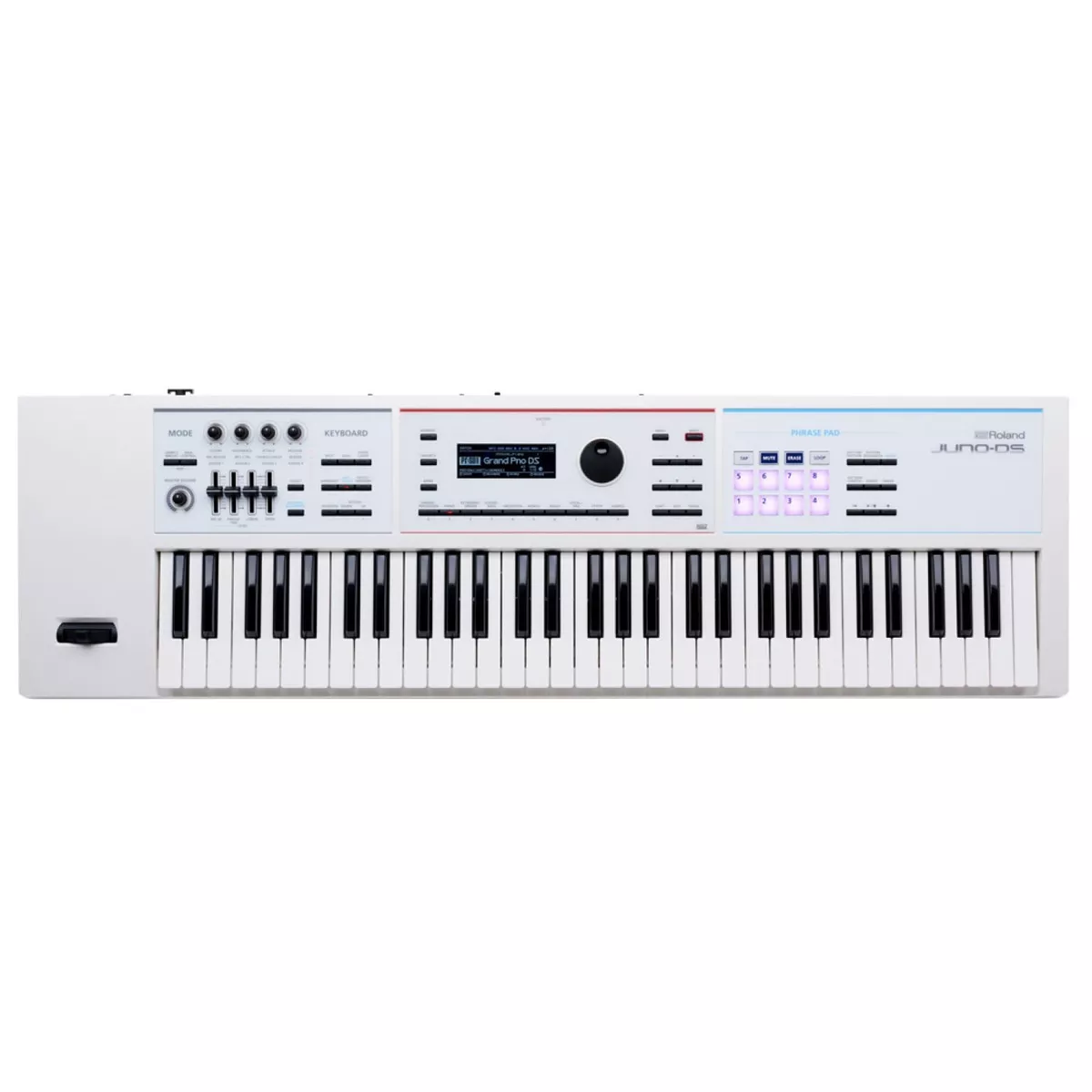 Roland 61 Key Synthesizer White JUNO-DS61W 5.3kg Lightweight