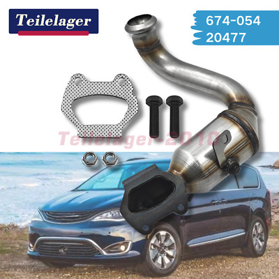 Rear Manifold Catalytic Converter 674-054 For 2017-21 CHRYSLER PACIFICA 3.6L V6