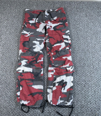 Rothco Camouflage Cargo Tactical Pants Men's 32 x 31 (XXS Tag) Red