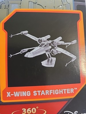 Fascinations Metal Earth Star Wars X-wing Star Fighter 3D Model Kit MMS257 NEW!