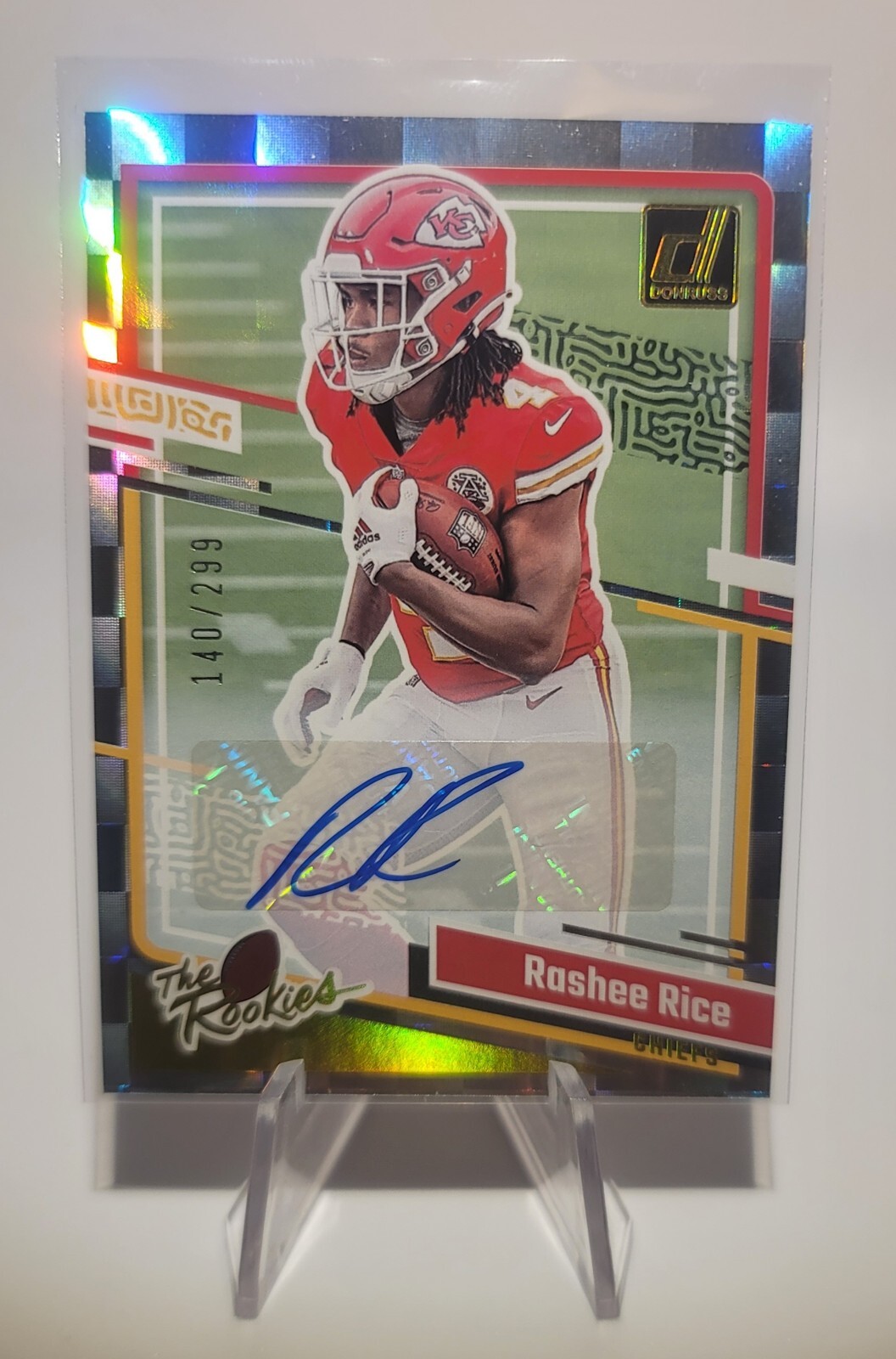 2023 Panini Donruss - The Rookies Autographs #17 Rashee Rice /299 (AU, RC)