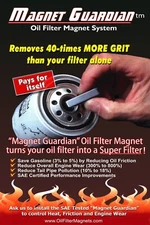 MAGNET-GUARDIAN "Internal" Oil Filter Magnets (Pack of 10) For Spin-On Filters