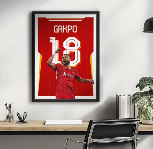 Cody Gakpo Wall Print | Football poster - Picture 5 of 5