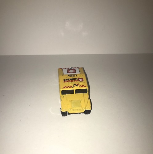 Retro 1994 Mattel Matchbox Rescue Humvee Hummer 1:70 *2003 Special Edition* Car - Picture 4 of 6
