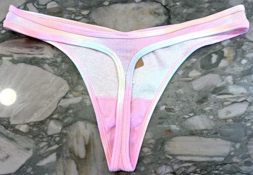 NEW Victoria Secret PINK Ribbed Cotton Thong - You Pick Panty - XL - Picture 61 of 100