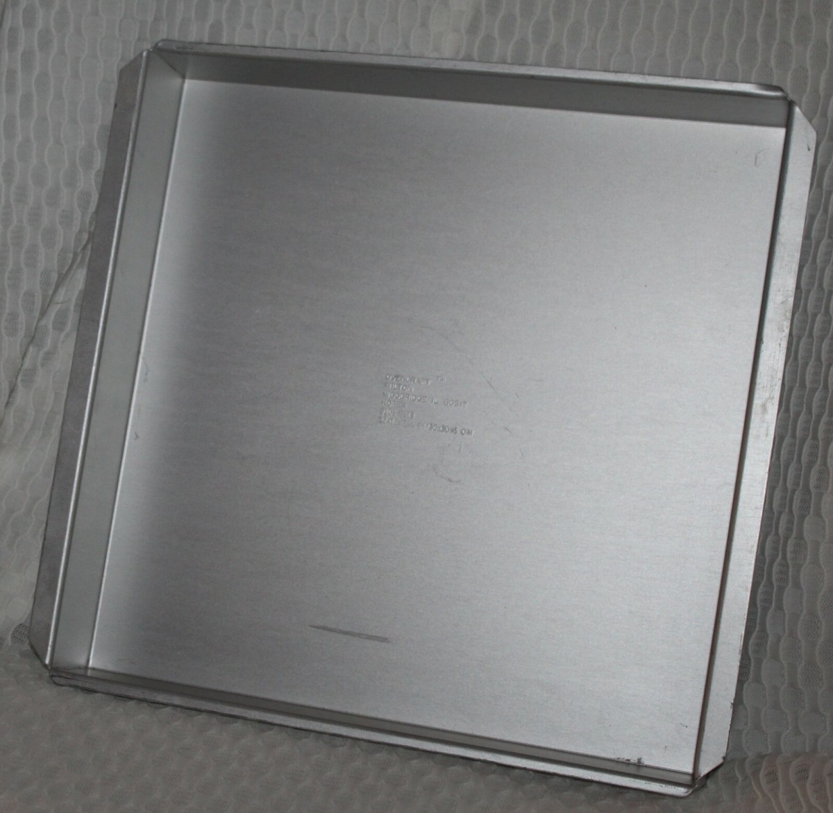 Wilton Ovencraft Aluminum Half Sheet Cake Pan 12 X 12 X 3/16 Korea  2105-5613