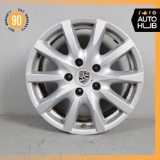 Porsche Cayenne 958 8 X 18 18" Wheel Rim Silver 7P5601025 OEM
