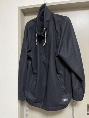 Y-3 WOOL FLANNEL HALF-ZIP TOP | eBay