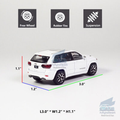 Wokex - 1:27 Jeepedizione Speciale Modellino Di Auto Di Precisione Pressofuso Altamente Dettagliato Regalo Collezione Di Modell 8198594273459 - Foto 4