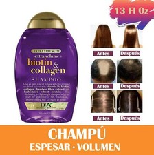 Tratamiento Para La Caida Del Cabello Shampoo Crecer Pelo Biotina Y Colageno Ys.