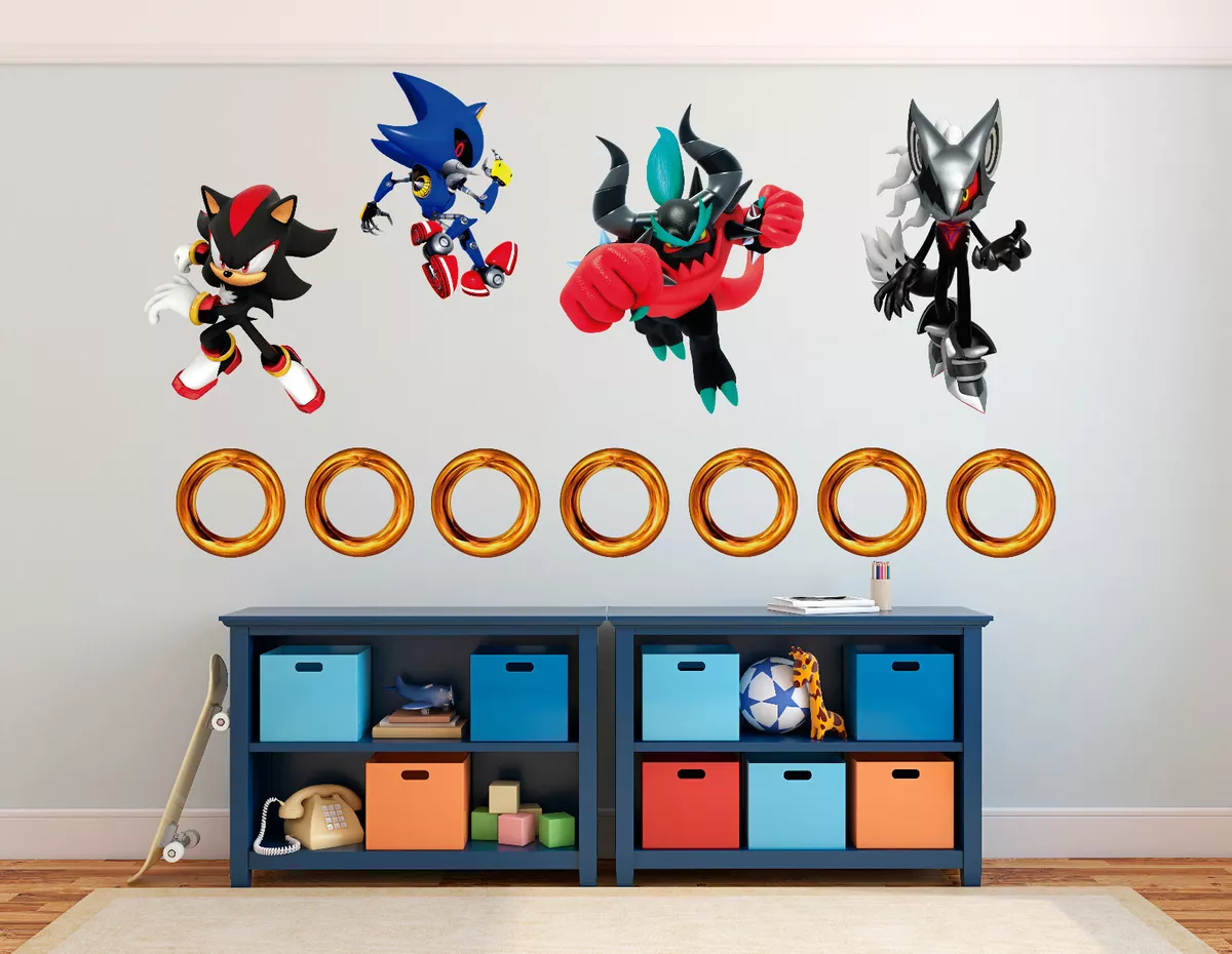 Sonic Wall Decal 