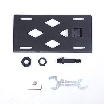Front Bumper Tow Hook License Plate Mount Bracket For BMW 3 Serie E90 E91 E92 US