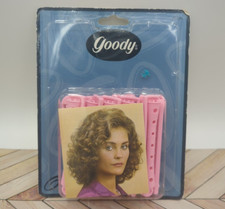 Vintage New Goody Medium Perm Rod Pink Curlers 12 ct 1990's