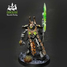 Overlord Necron warhammer 40K  COMMISSION  painting