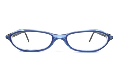 Emporio Armani Petite Eyeglasses Frames 614 414 Transparent Blue Black 50-16-135