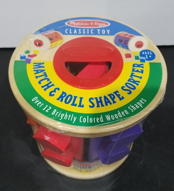 match and roll shape sorter