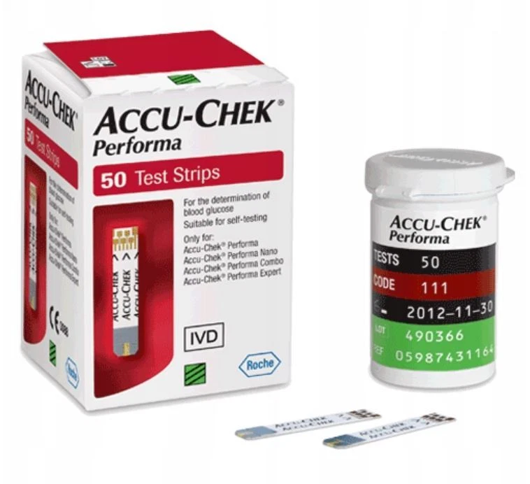 Accu Chek Performa 50 Test strips EXP: 2027-01-31