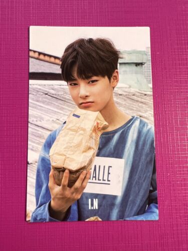 STRAY KIDS I AM WHO Official Photocard I.N  *damages pls see pics - Foto 1 di 6