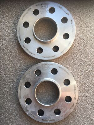 Pair/Set Of 4x98 PCD 58.1 CB 15mm Deep Silver/Chrome Hubcentric Wheel Spacers