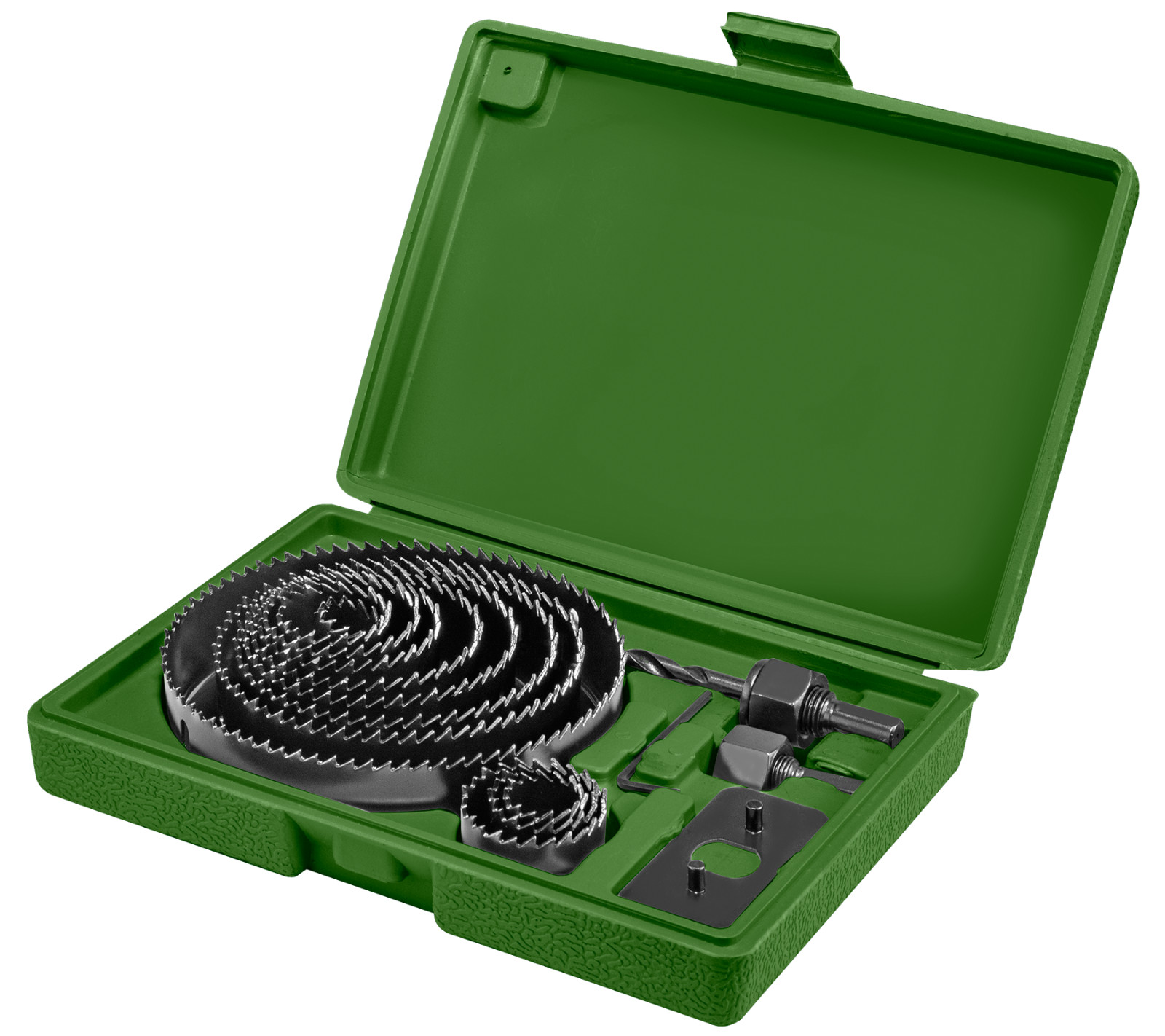 Jadever 16-Piece Bi-Metal Hole Saw, 3/4" to 5", Fit for Dril
