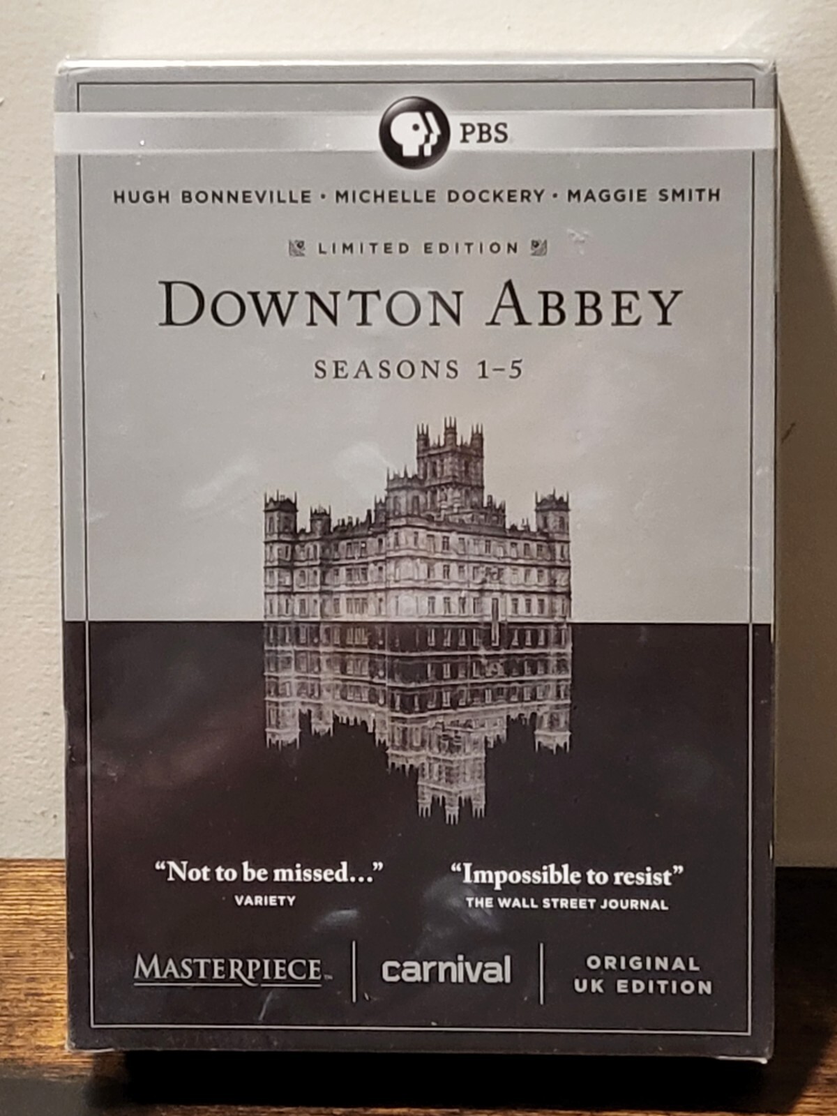 Downton Abbey Seasons 1-5 Limited Edition DVD Box Set New Sealed - PBS ...