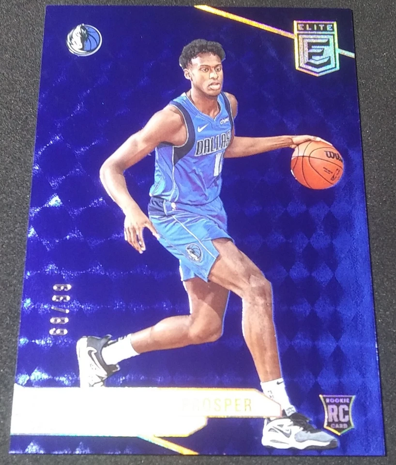 2023-24 Panini Donruss Elite Rookies /99 Blue #207 Olivier-Maxence Prosper RC SP - Image 2 of 4